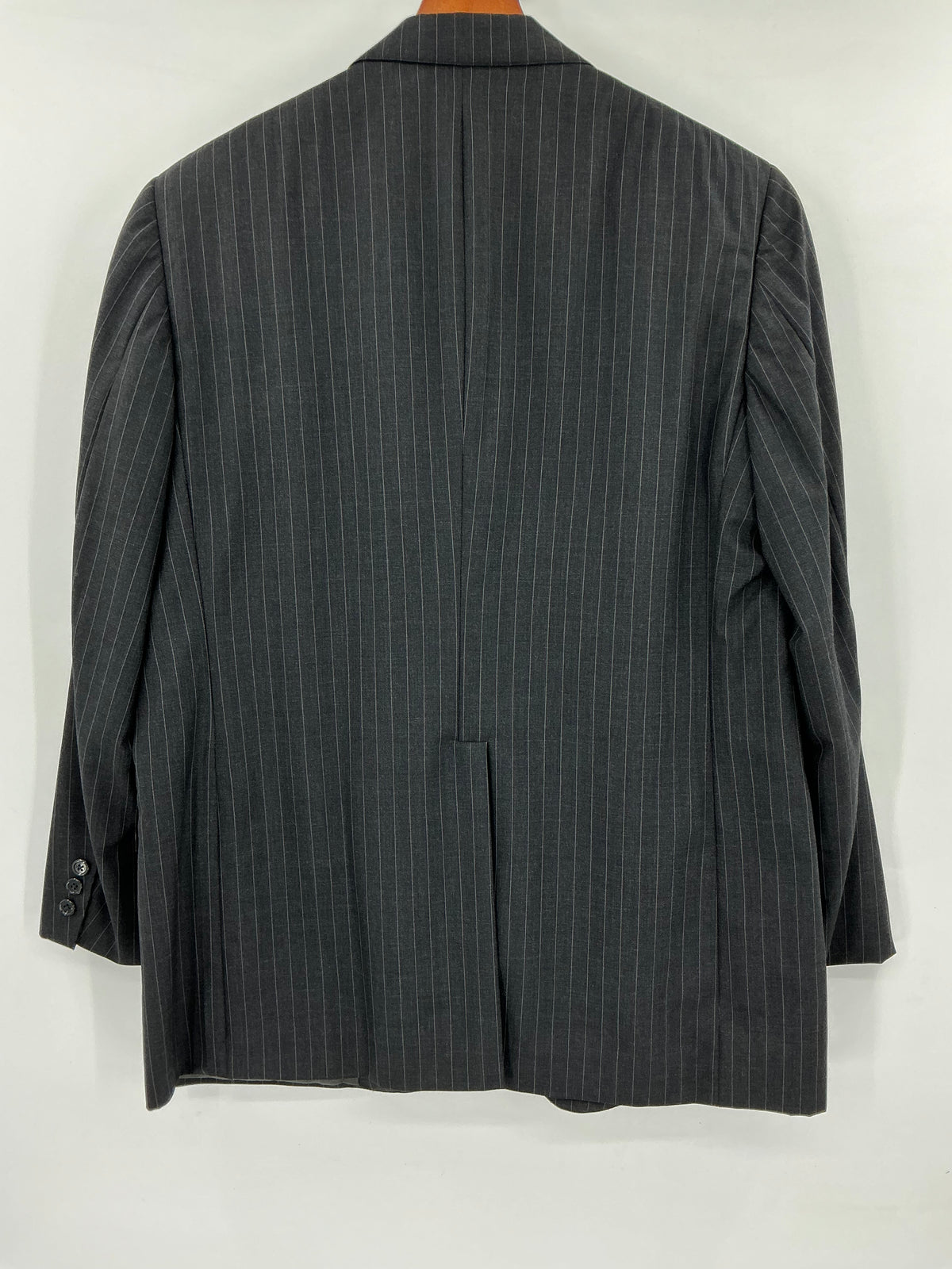 Vintage J. Press Presstige Gray Pinstripe Wool Sport Coat Blazer Made in USA