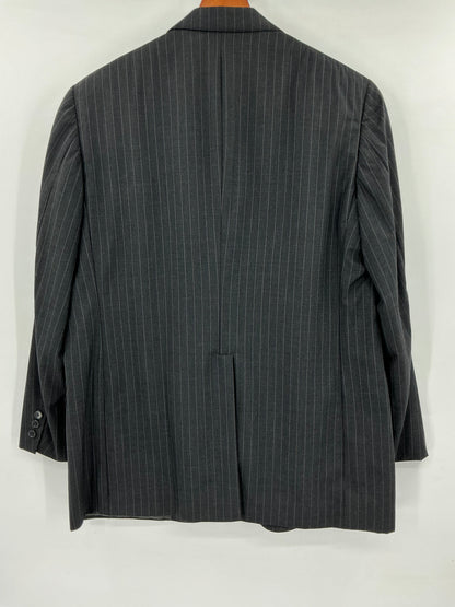 Vintage J. Press Presstige Gray Pinstripe Wool Sport Coat Blazer Made in USA