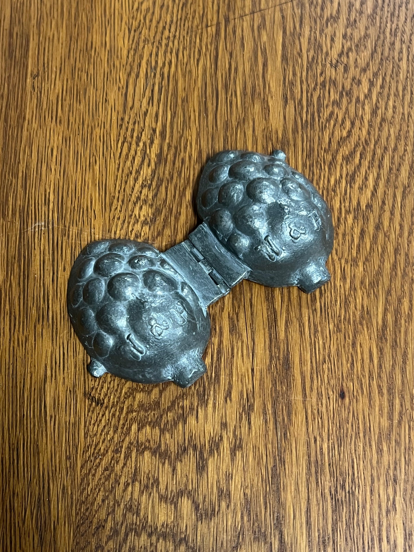 Pewter Ice Cream Mold - W&H - Raspberry