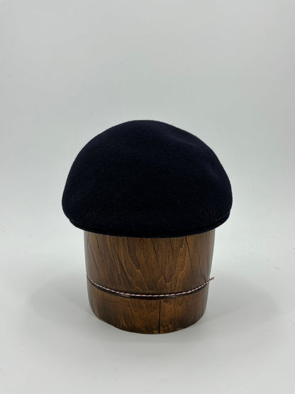 Vintage Stetson Wool Cuffley Cap Navy