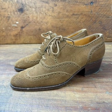 Vintage Ralph Lauren Suede Wingtip Oxford Shoe