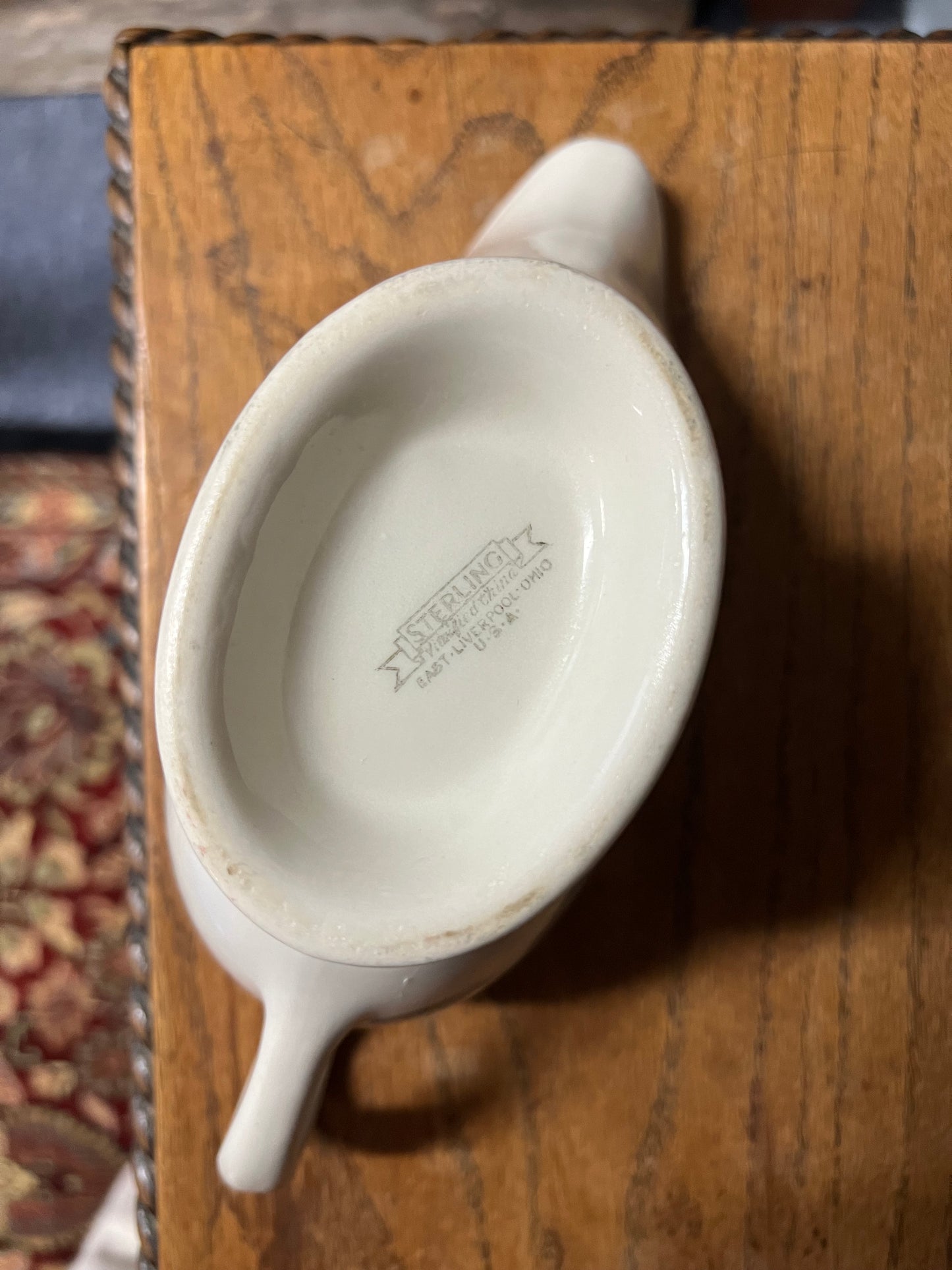 US Army Medical Department Gravy Boat