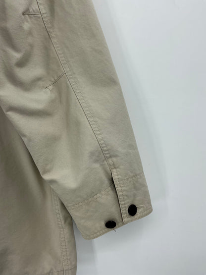 Vintage L.L. Bean Original Field Coat Barn Jacket Corduroy Collar Size Large