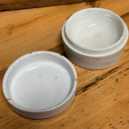 Army & Navy Potted Meat Pot and Lid English Advertising London