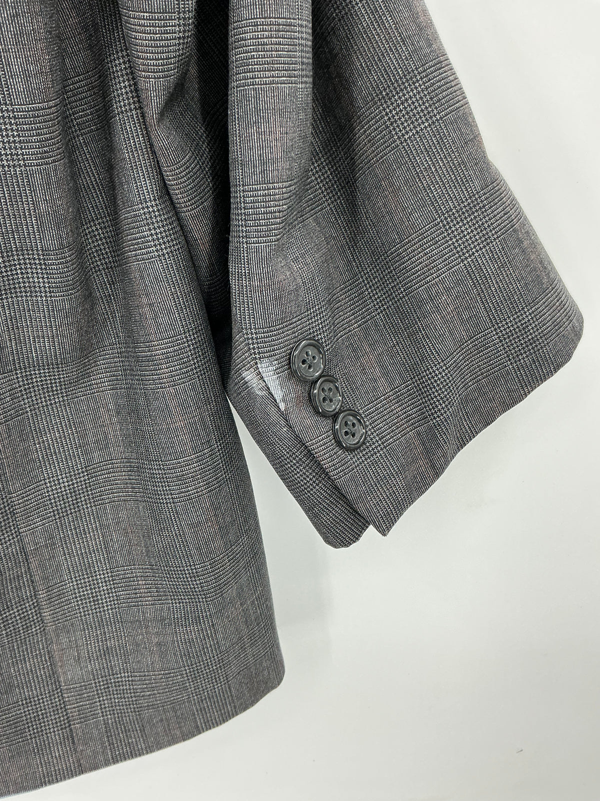 J. Press Presstiege 3-Button Grey Sport Coat 44R