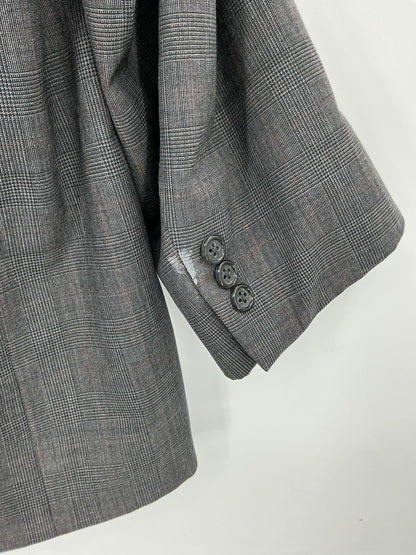 J. Press Presstiege 3-Button Grey Sport Coat 44R