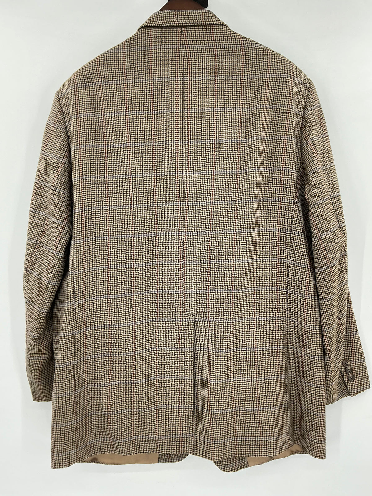 Vintage J. Press x Abraham Moon Houndstooth Wool Sport Coat 44R