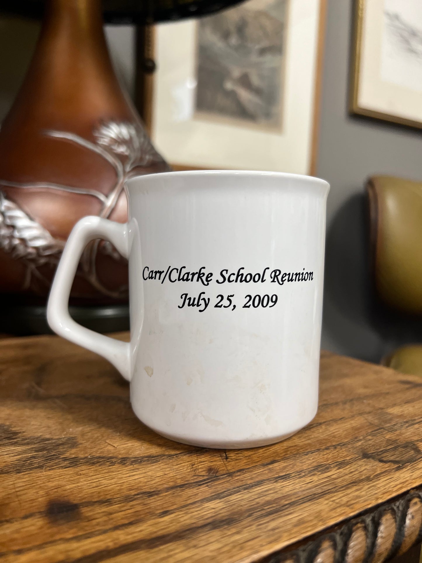 Jamestown Historical Society Mug - Governor Carr Ferry - Carr/Clarke School Reunion