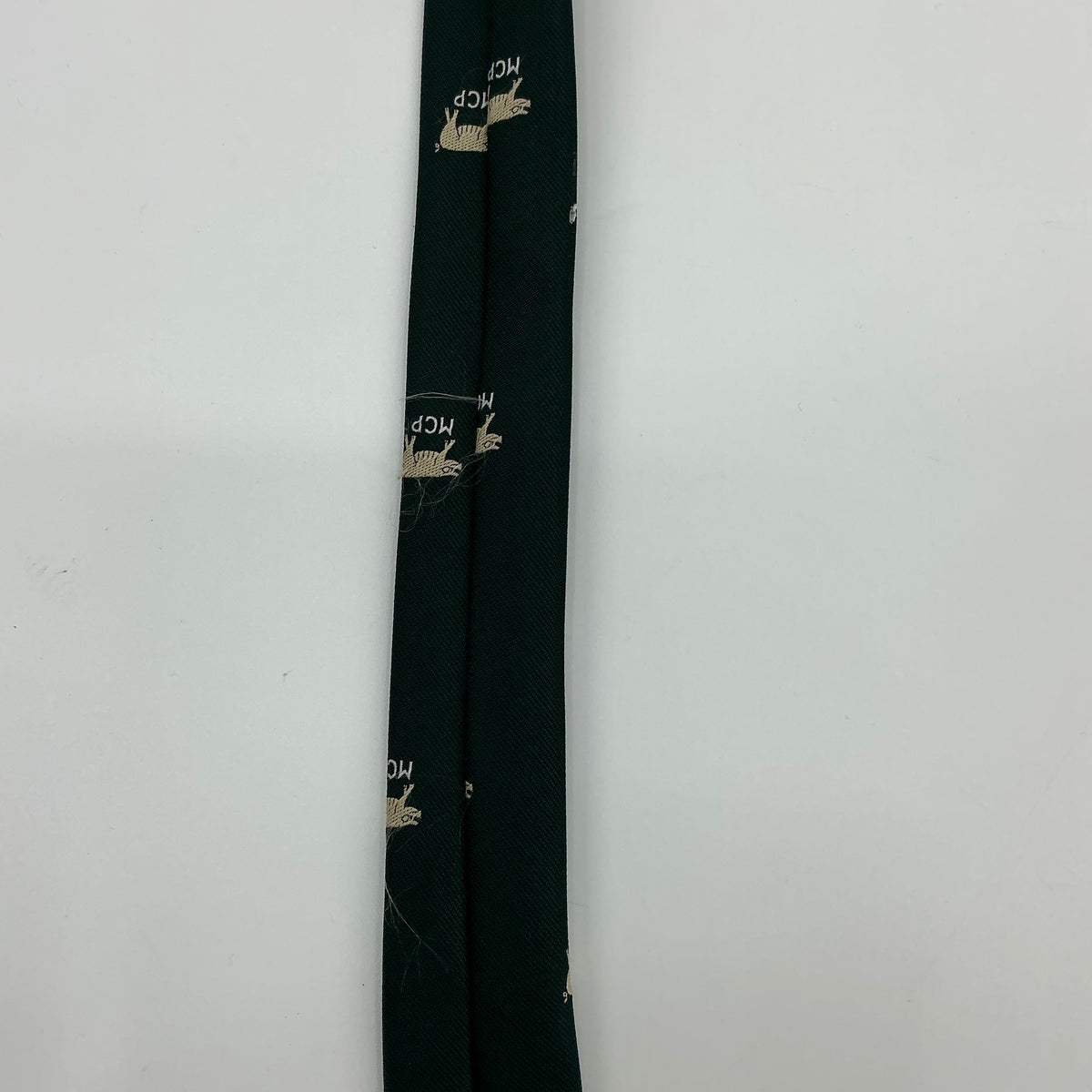 Vintage MCP Male Chauvinist Pig/Hidden Pinup English Sports Shop Pig Print Tie