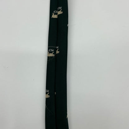 Vintage MCP Male Chauvinist Pig/Hidden Pinup English Sports Shop Pig Print Tie