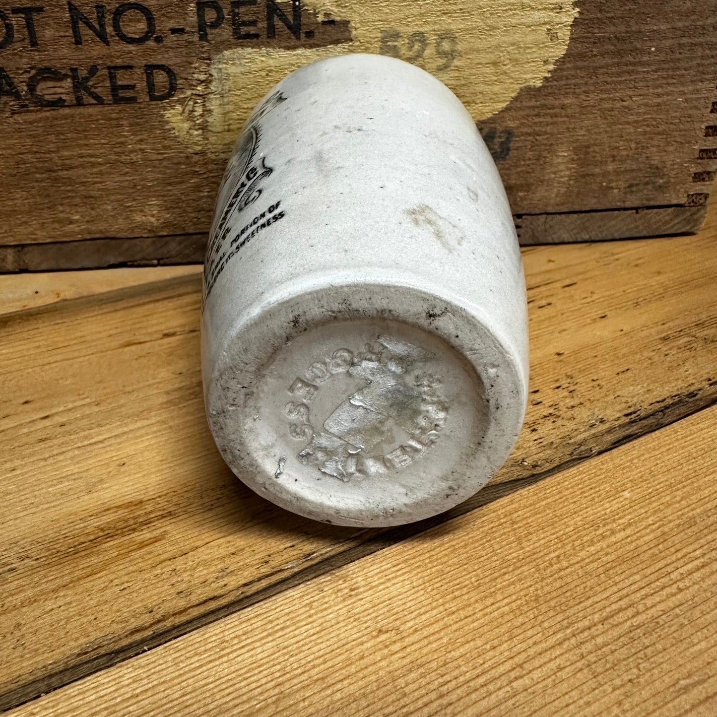 Antique Rare Tall Wigtownshire Creamery Cream Pot