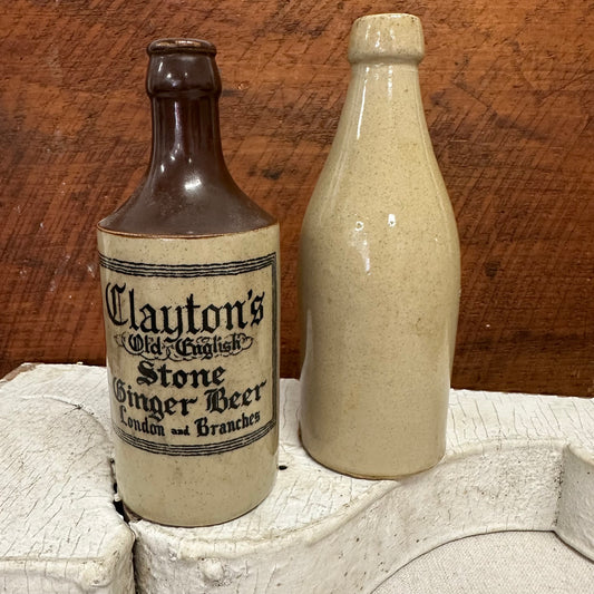 Stoneware Ginger Beer Bottles