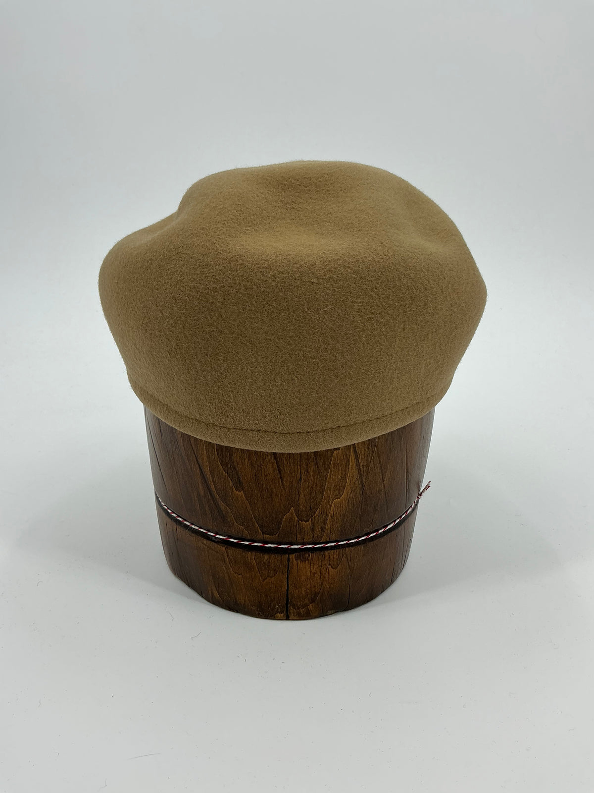 Vintage Stetson Wool Cuffley Cap Tan