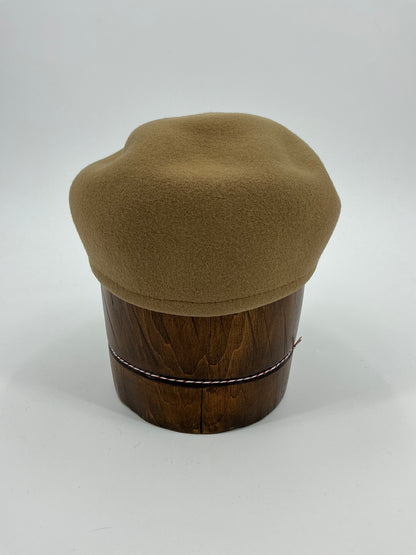 Vintage Stetson Wool Cuffley Cap Tan