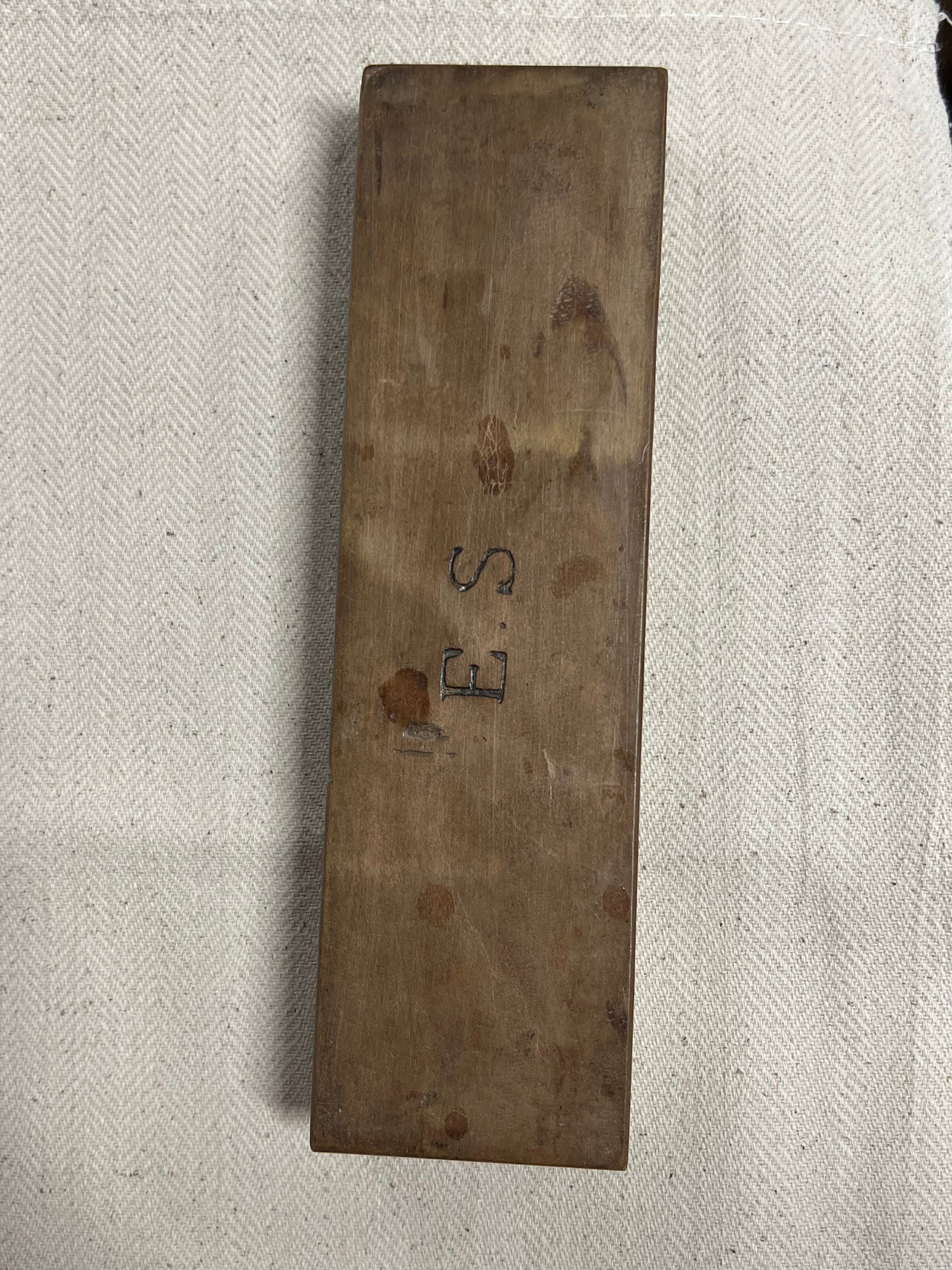 Carved Wooden Candy Mold - 3 Leaves - E.S.