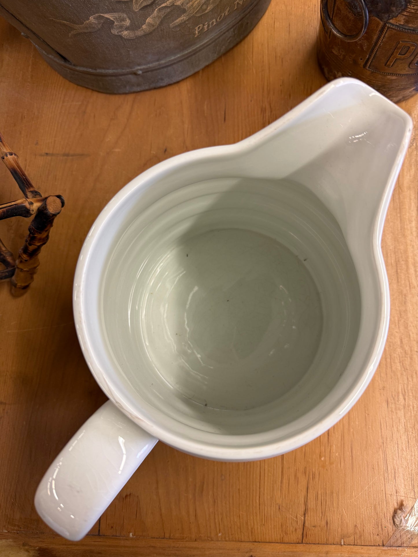 Royal Doulton White Banded Extra Large Dairy Jug