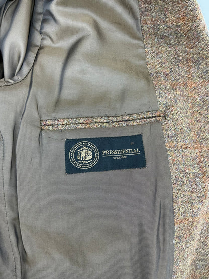 Vintage J. Press "Pressidential" Harris Tweed Sport Coat 46R