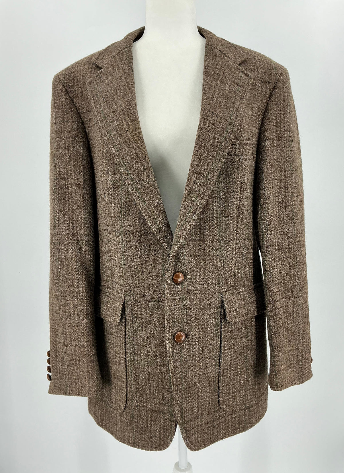 Vintage Lands’ End Harris Tweed Jacket 42L