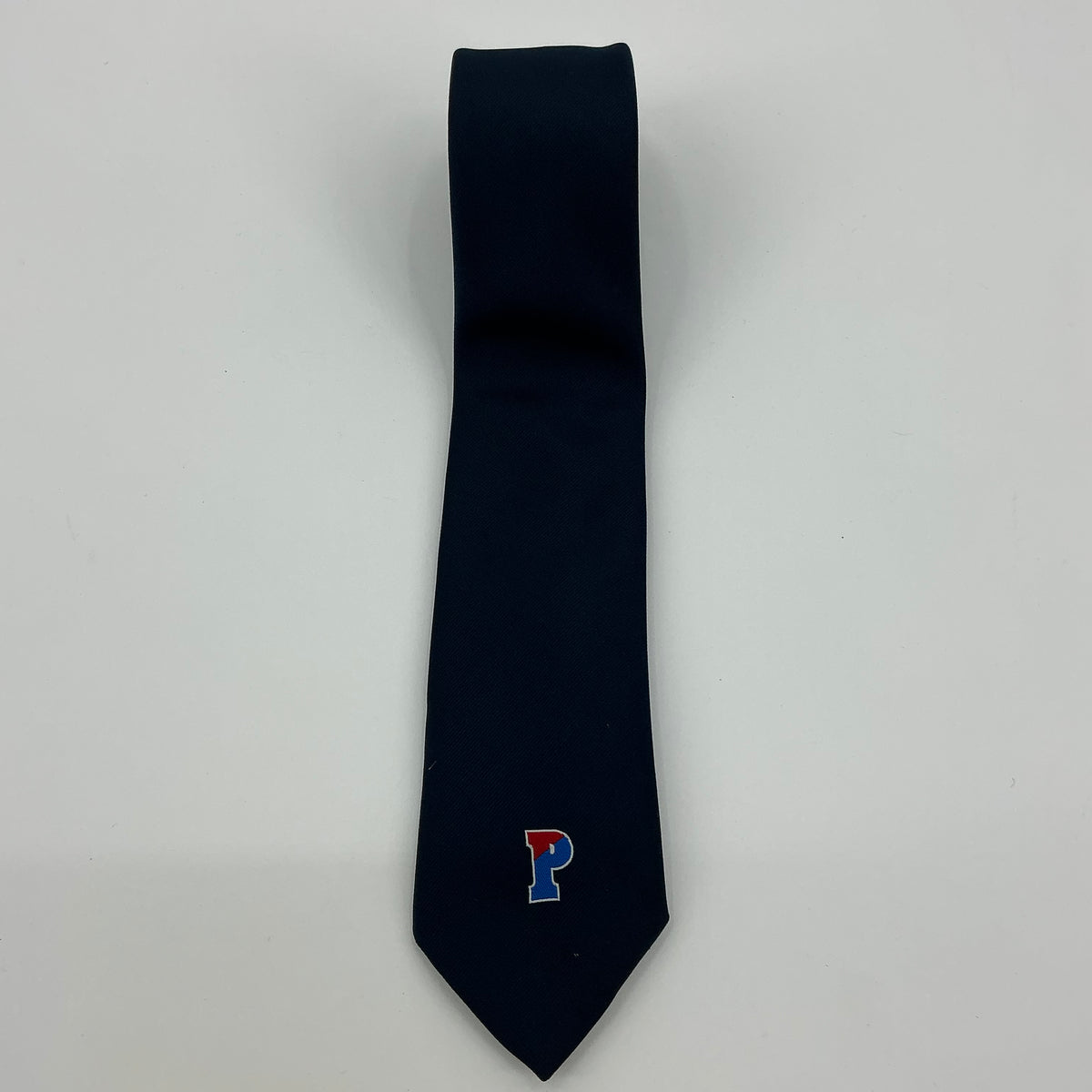 Vintage Frame University of Pennsylvania UPENN Navy “P”  Tie