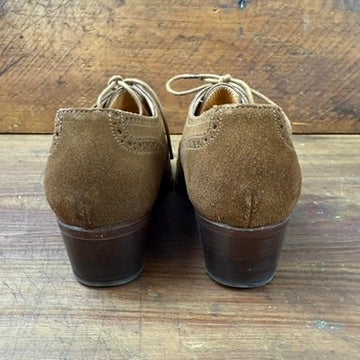 Vintage Ralph Lauren Suede Wingtip Oxford Shoe