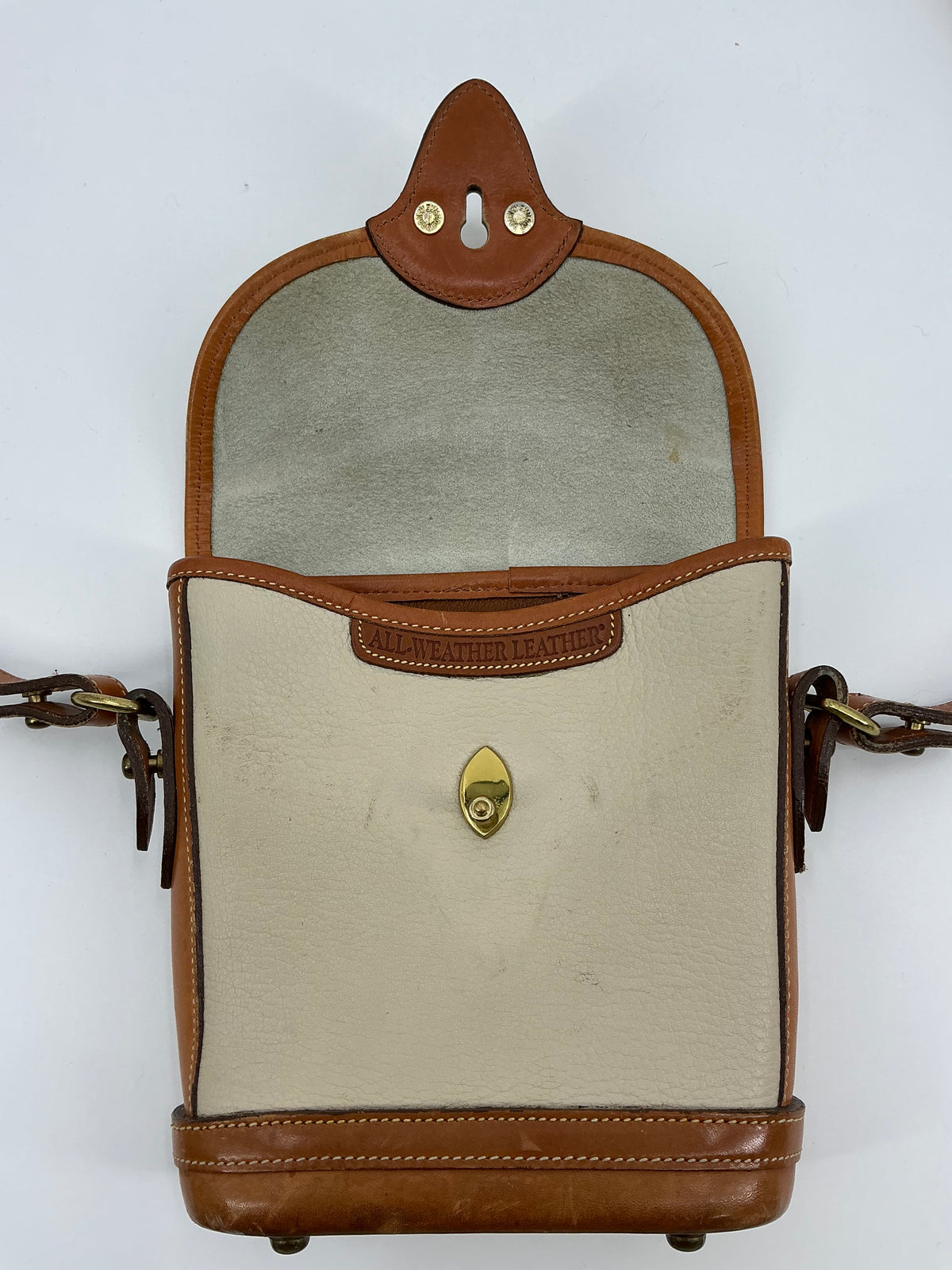 Vintage Dooney & Bourke Cavalry Spectator Crossbody Bag
