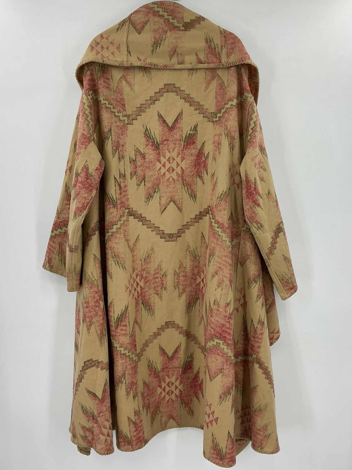 Vintage Ralph Lauren Wool Waterfall Long Cardigan Sweater