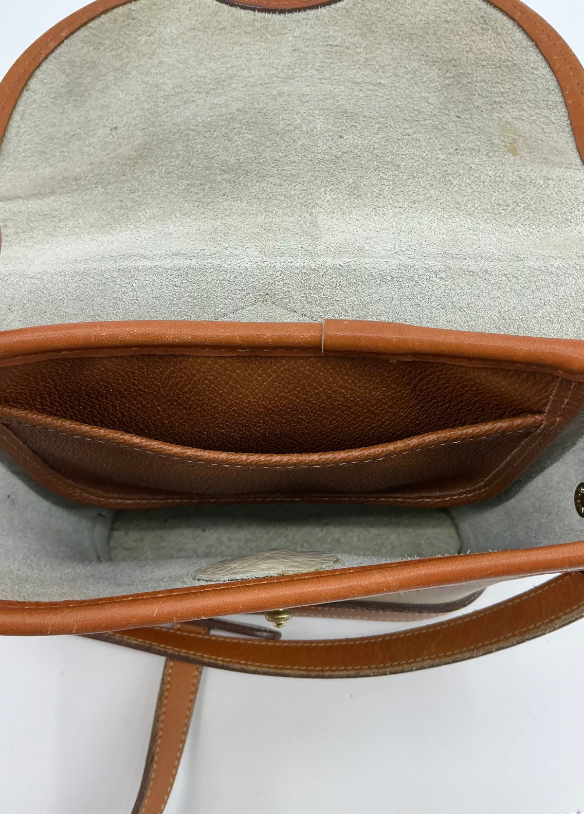 Vintage Dooney & Bourke Cavalry Spectator Crossbody Bag
