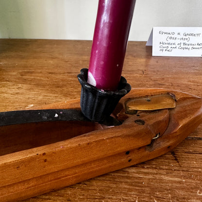 Shuttle Candle Holder