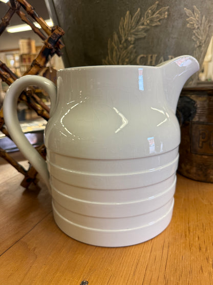 Royal Doulton White Banded Extra Large Dairy Jug