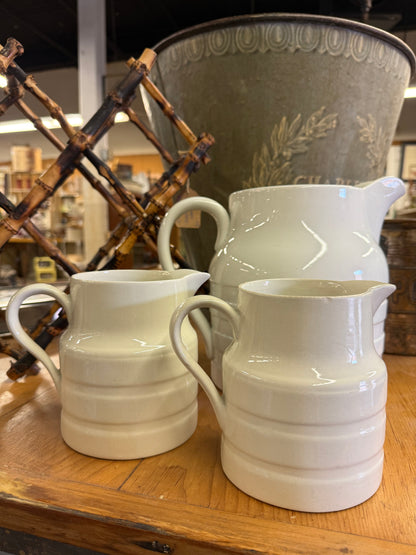 Royal Doulton White Banded Extra Large Dairy Jug