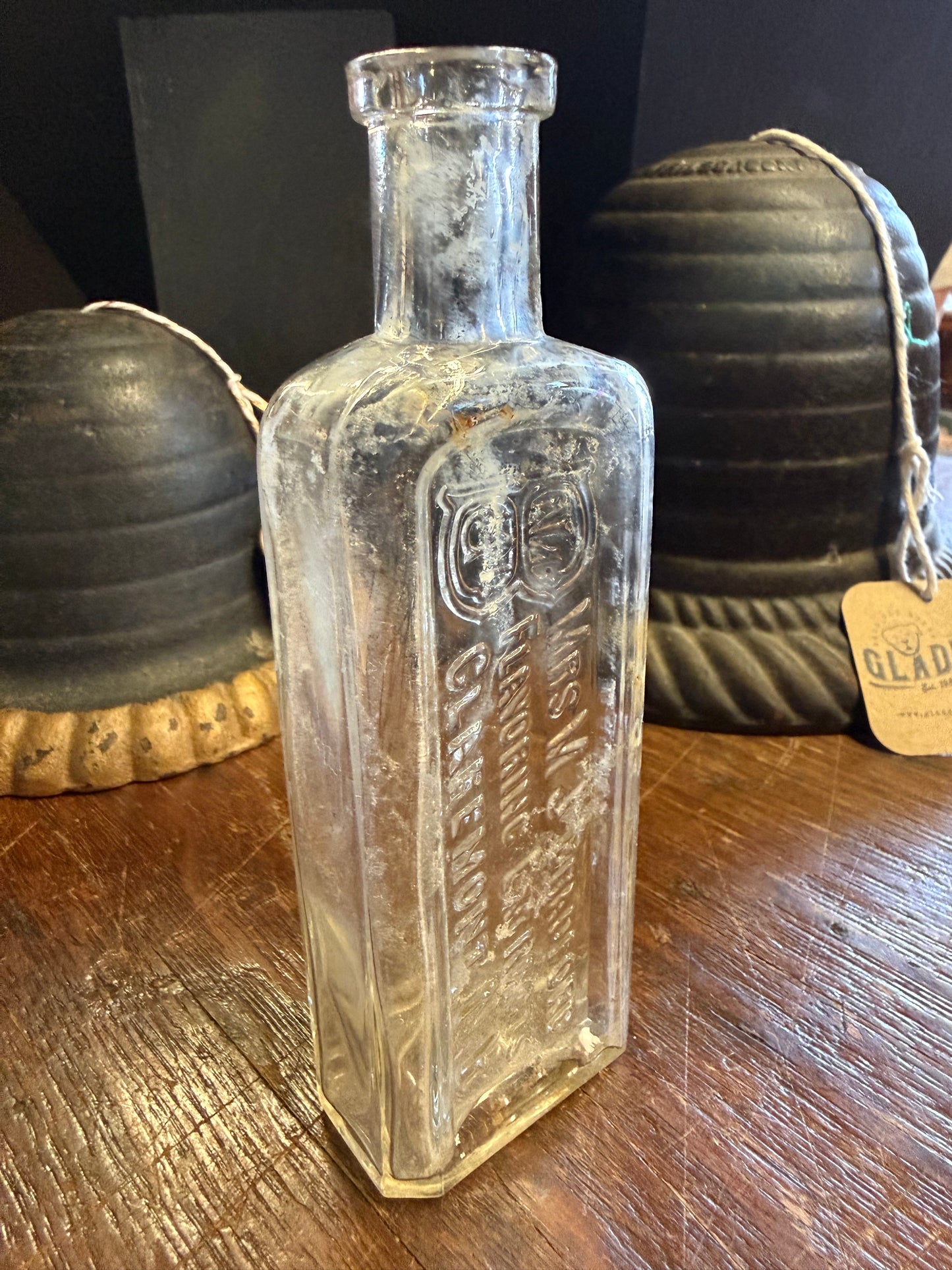 Mrs. M J Bradford Extract Bottle