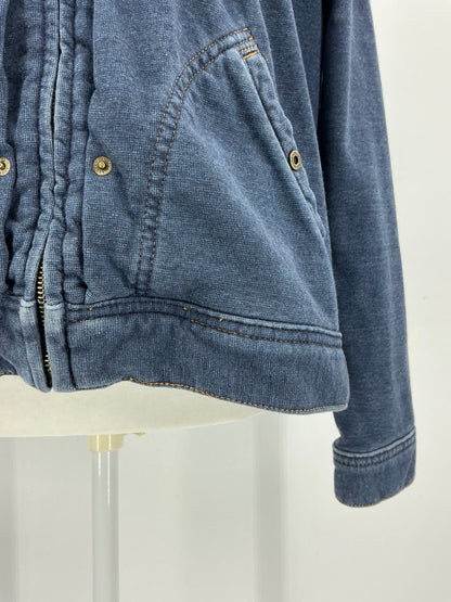 Vintage Lauren Ralph Lauren Denim Zip Up Jacket Large