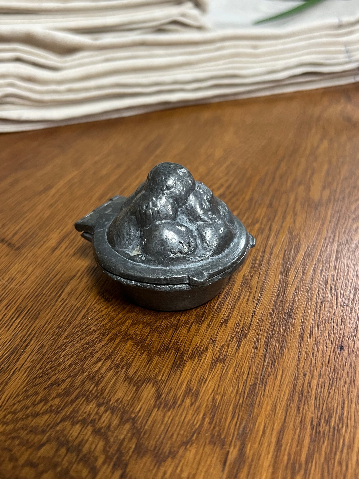 Pewter Ice Cream Mold - Pie
