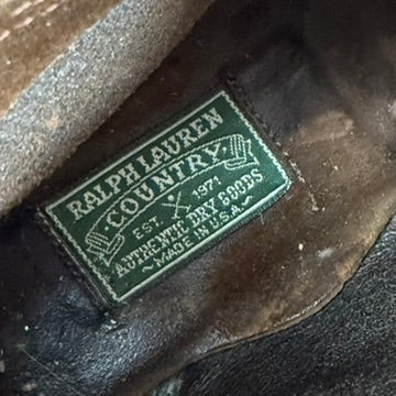 Vintage Ralph Lauren Country (RRL) Brown Suede Booties