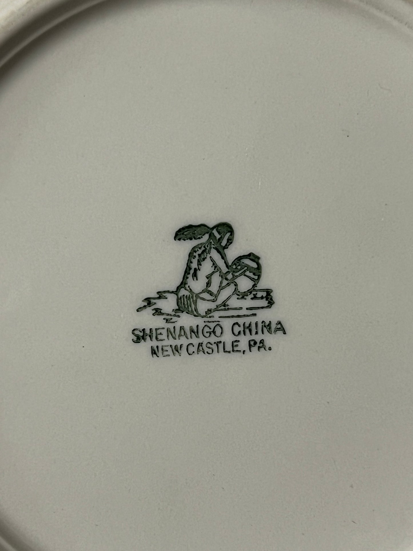 US Navy Captain China Salad Plate