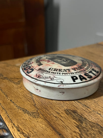 Rare Gorgona Anchovy Paste – Blanchflower & Sons Great Yarmouth Lidded Pot