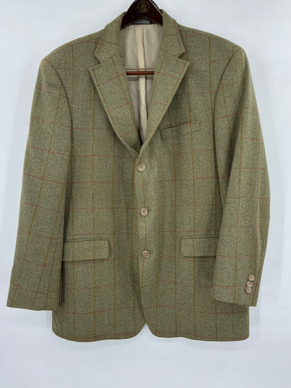 J. Press Plymouth Pressidential Wool Tweed Sport Coat 44R