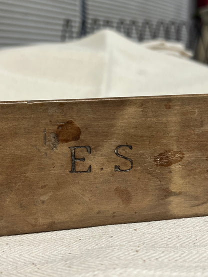Carved Wooden Candy Mold - 3 Leaves - E.S.