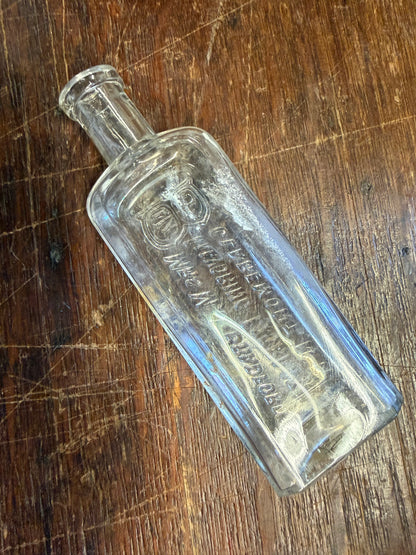 Mrs. M J Bradford Extract Bottle
