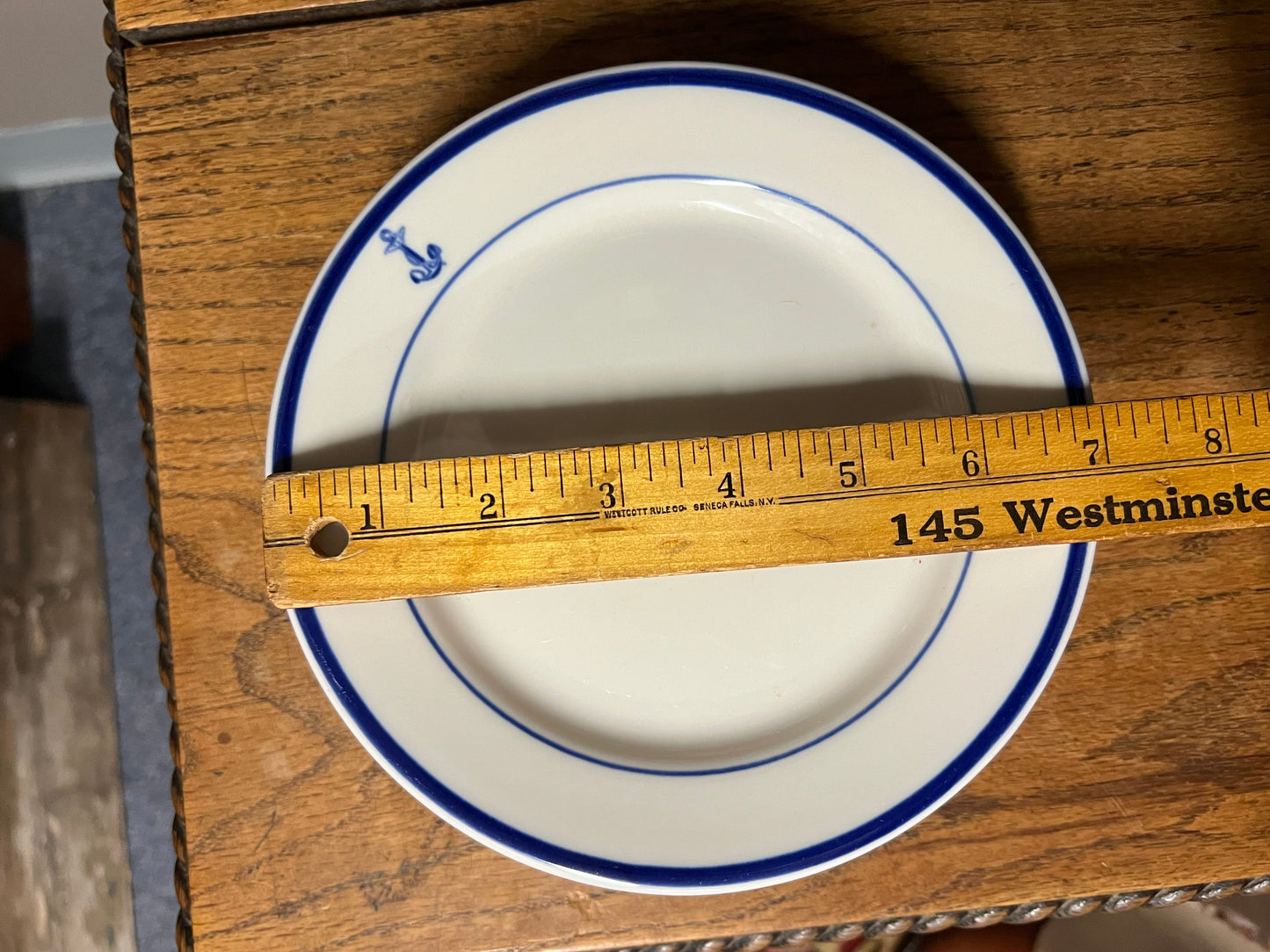 US Navy Wardroom China Salad Plate