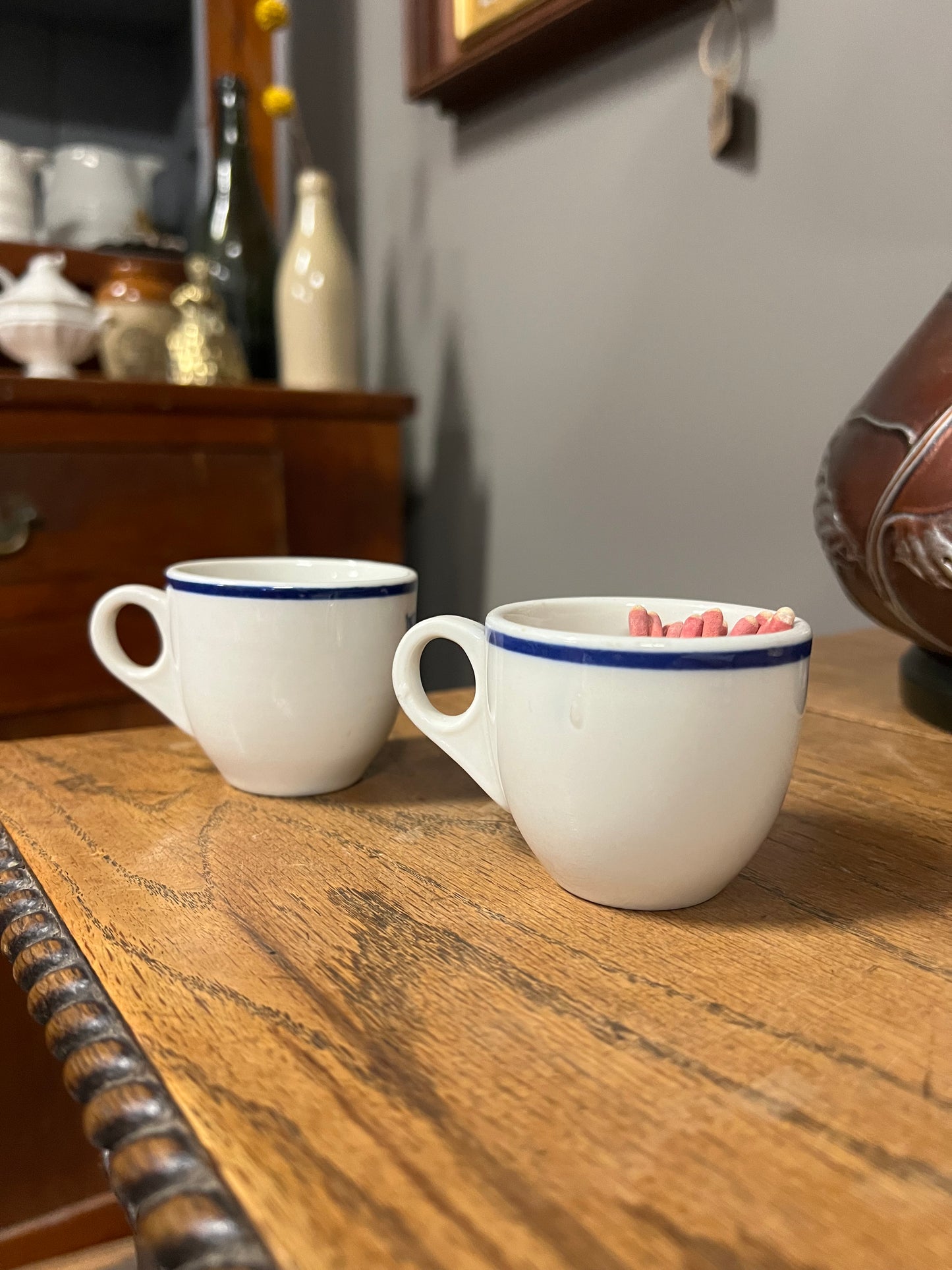 US Navy Mess China Vice Admiral Demitasse Cup