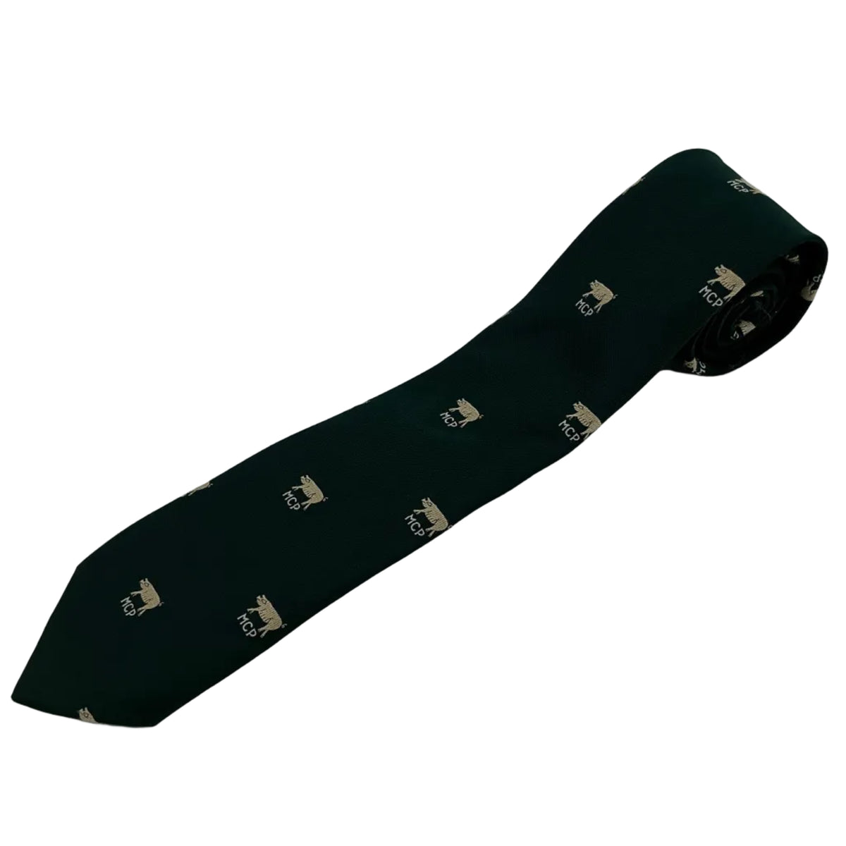 Vintage MCP Male Chauvinist Pig/Hidden Pinup English Sports Shop Pig Print Tie