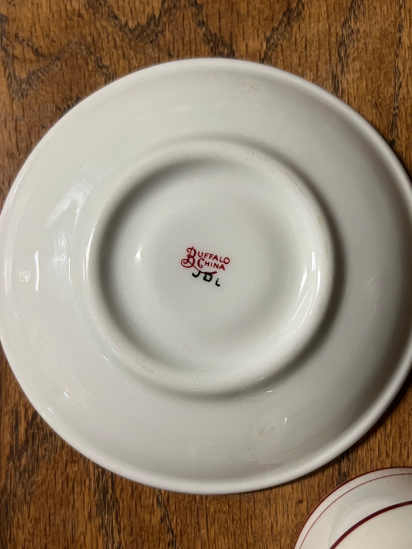 The New England Steamship Company Demitasse Cup and Saucer