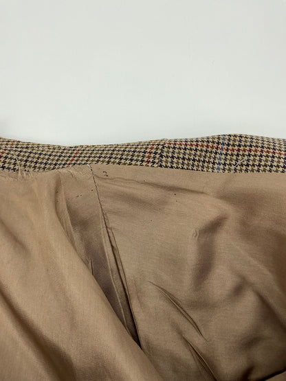 Vintage J. Press x Abraham Moon Houndstooth Wool Sport Coat 44R