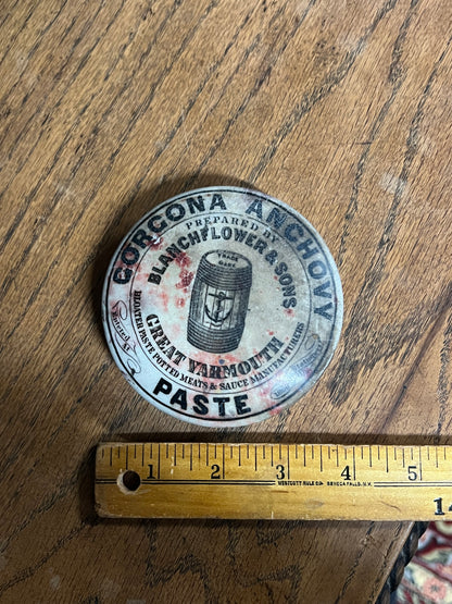 Rare Gorgona Anchovy Paste – Blanchflower & Sons Great Yarmouth Lidded Pot