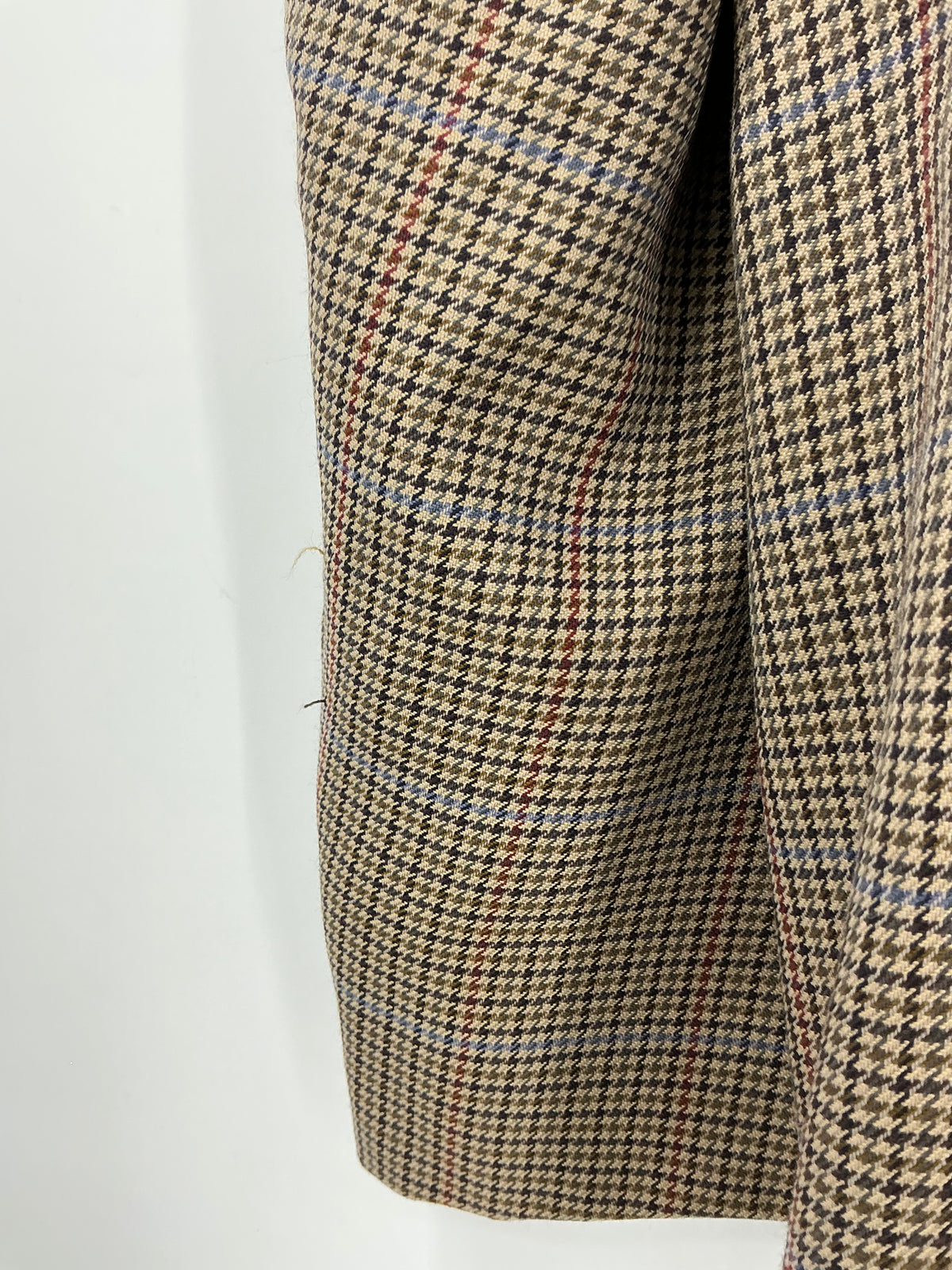 Vintage J. Press x Abraham Moon Houndstooth Wool Sport Coat 44R