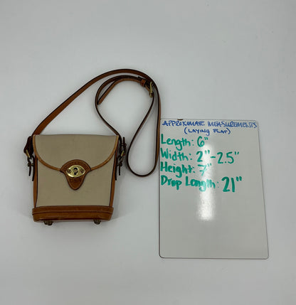 Vintage Dooney & Bourke Cavalry Spectator Crossbody Bag
