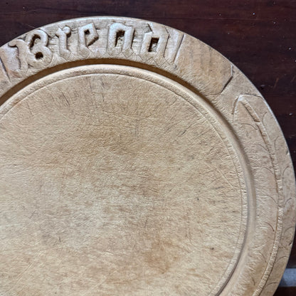 BREAD Wheat Border Carved Breadboard