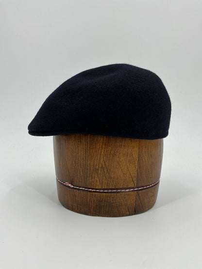 Vintage Stetson Wool Cuffley Cap Navy