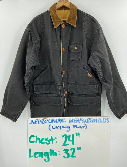 Vintage 90s Polo Country Ralph Lauren Reversible Duck Canvas Chore Barn Jacket